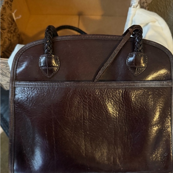 Brighton Chocolate Chantilly Brown Leather Handbag - Picture 5 of 14